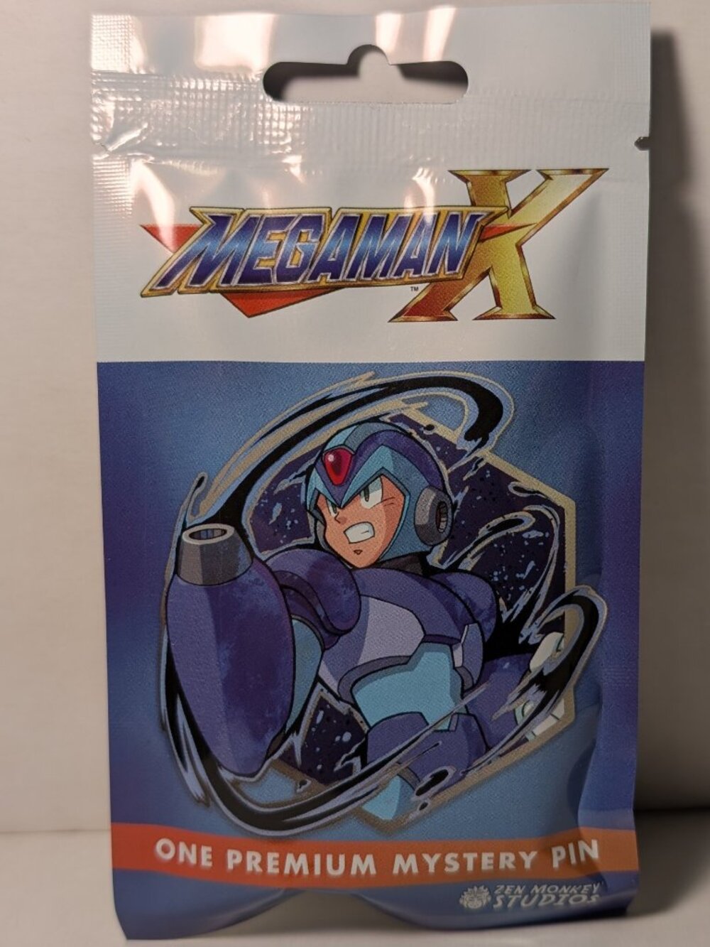Mega Man X Blind Bag Series Premium Mystery Enamel Pin Official Capcom Badges